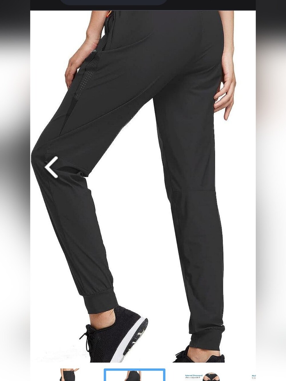 Baleaf Black Women’s Track Jogger Pants